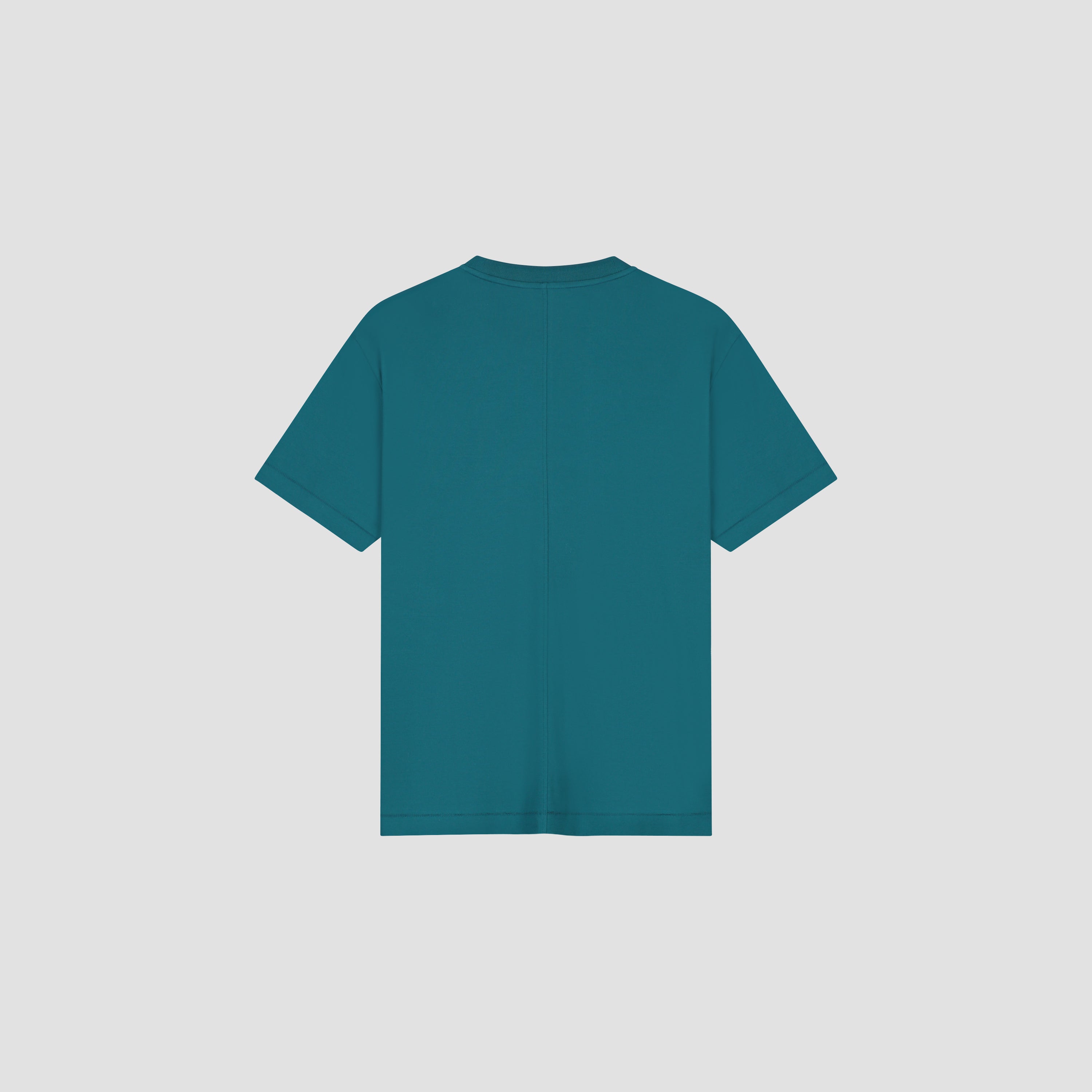 Monogram Boxy Tee - Gulf Coast